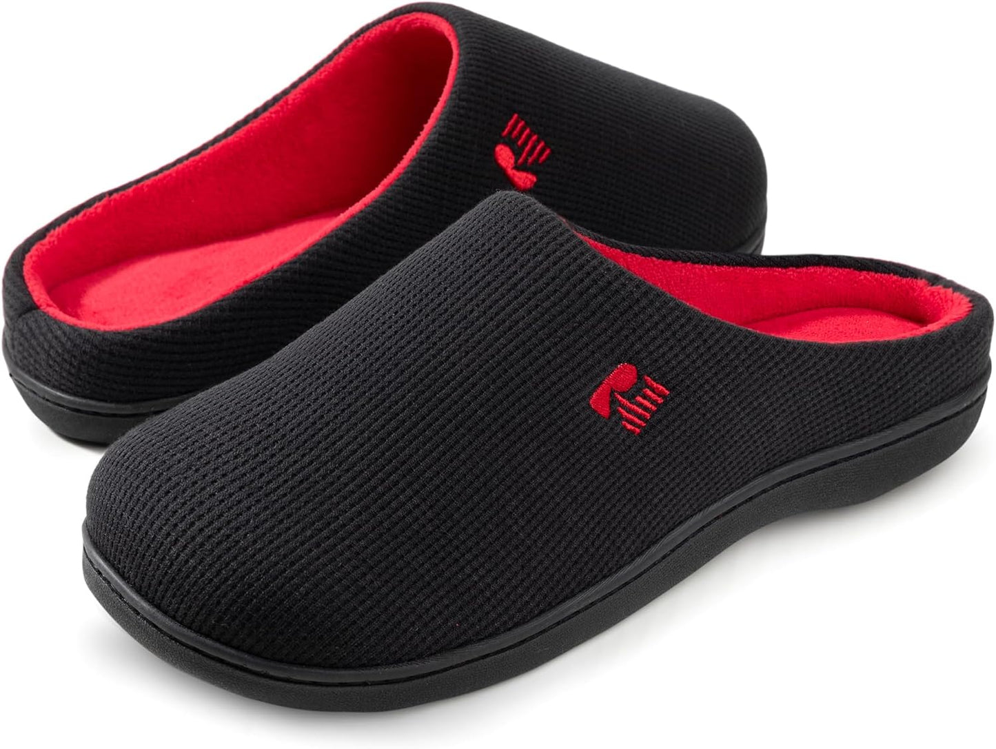 Two-Tone Memory Foam Slipper