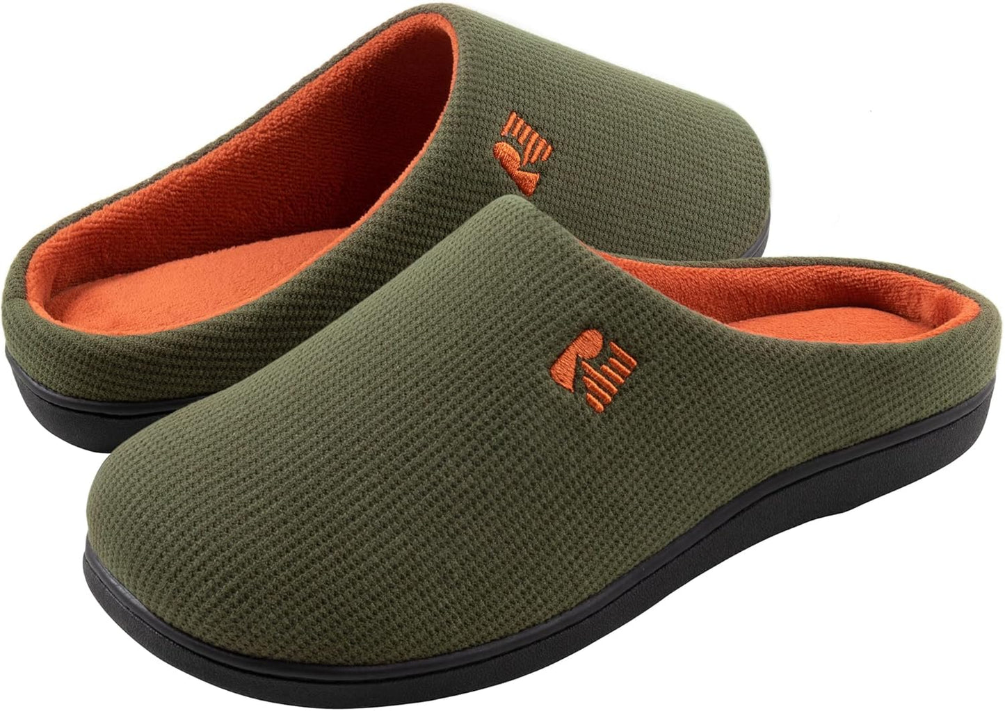 Two-Tone Memory Foam Slipper