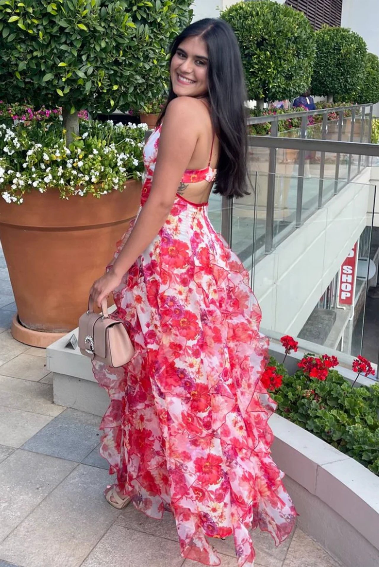 Ruby Floral Maxi Dress