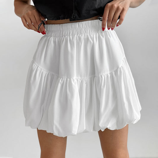 Sweet Chiffon Puffy Skirt