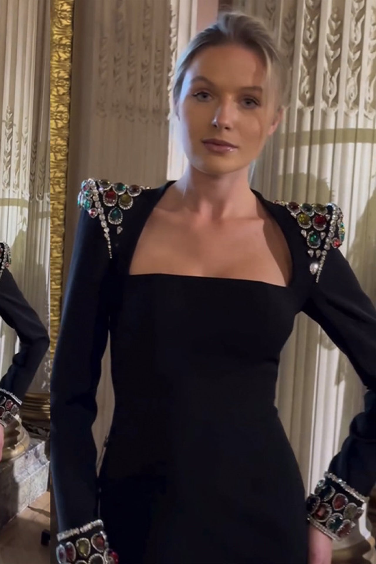 Sapphira Long Sleeve Maxi Dress