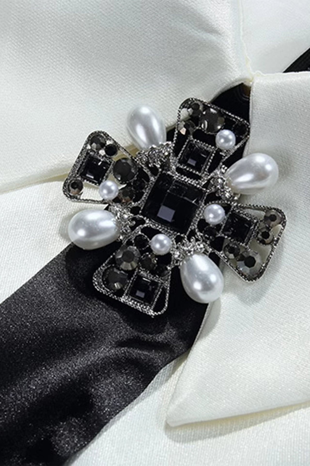 Hazel A-Line Beadwork Mini Dress