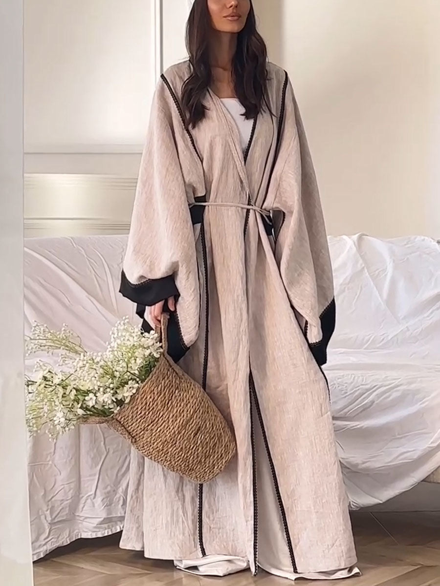 Cotton and Linen Kimono