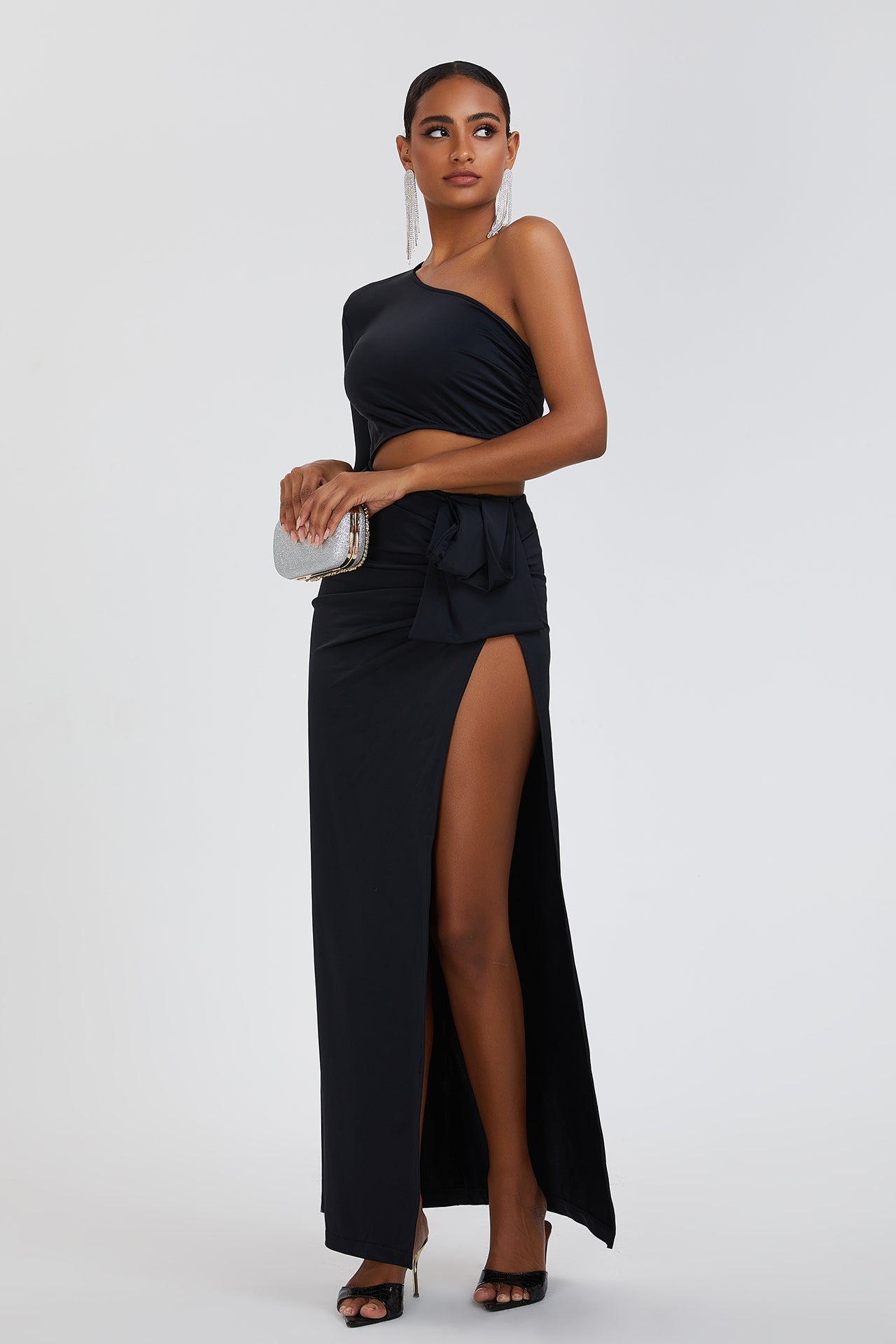 Aurora Maxi Dress-Black