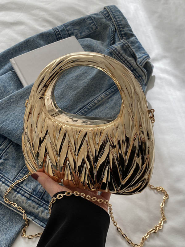 Chains Geometric Crossbody Bags Handbags