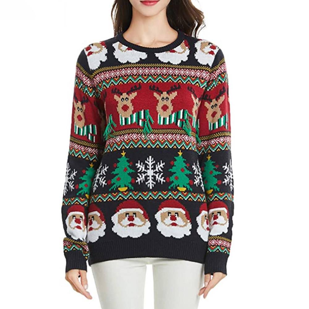 Merry Christmas Sweater | Long Sleeve Women's Sweater