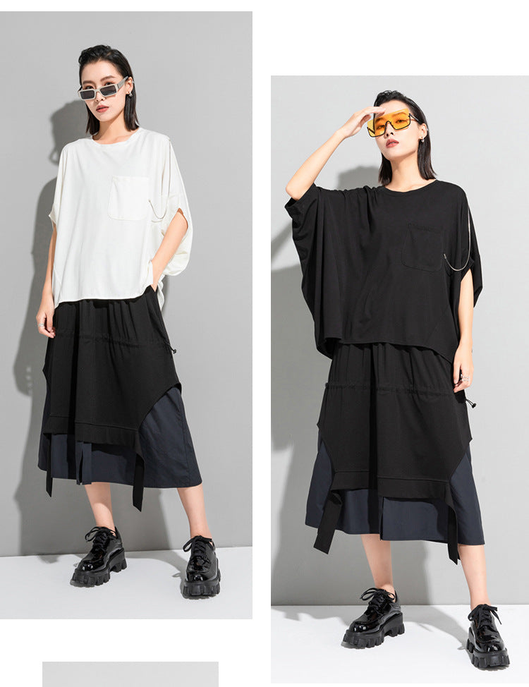Comfortable and Breathable Batwing Sleeve Top