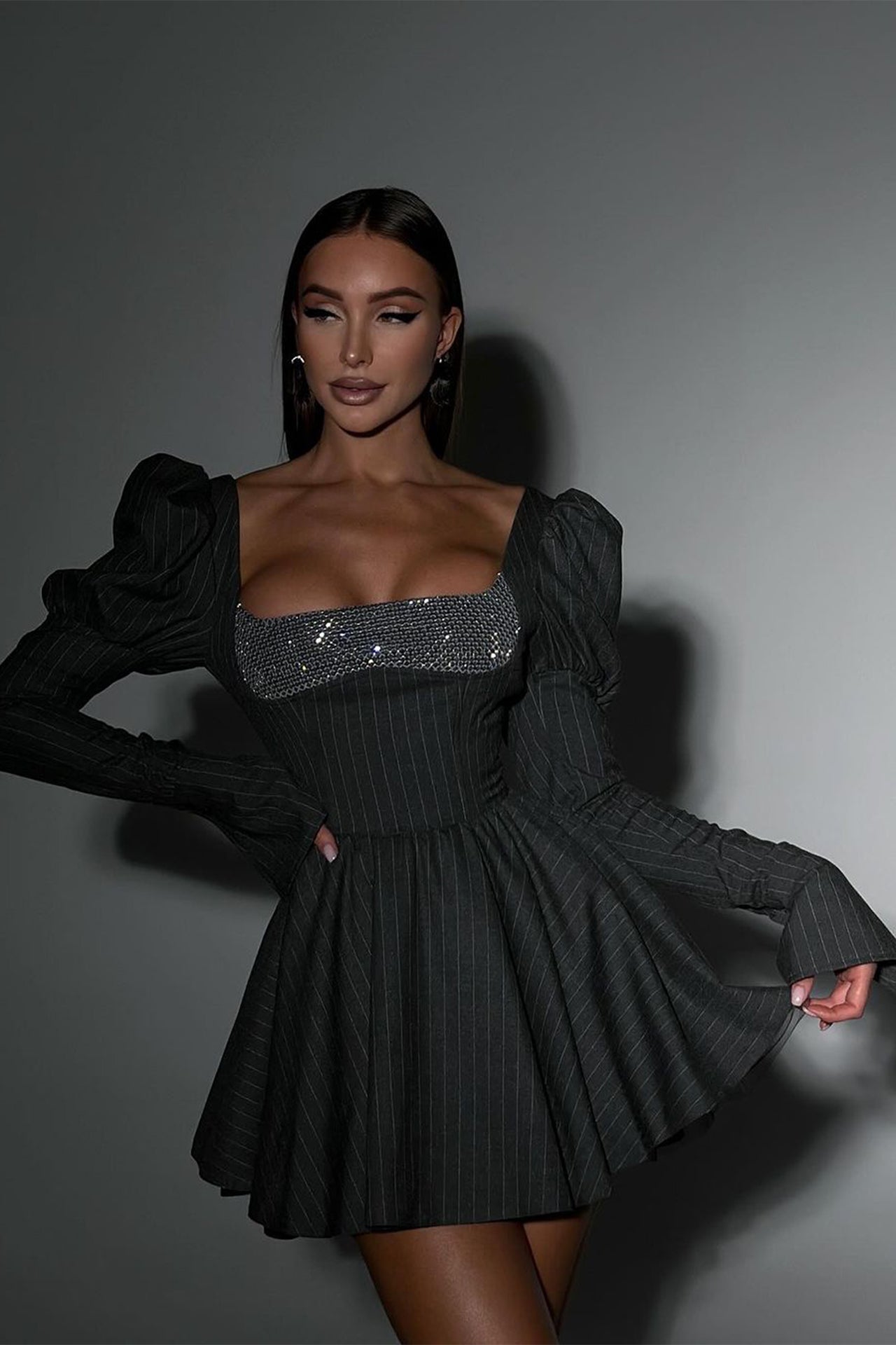 Sienna Mini Dress In Pink