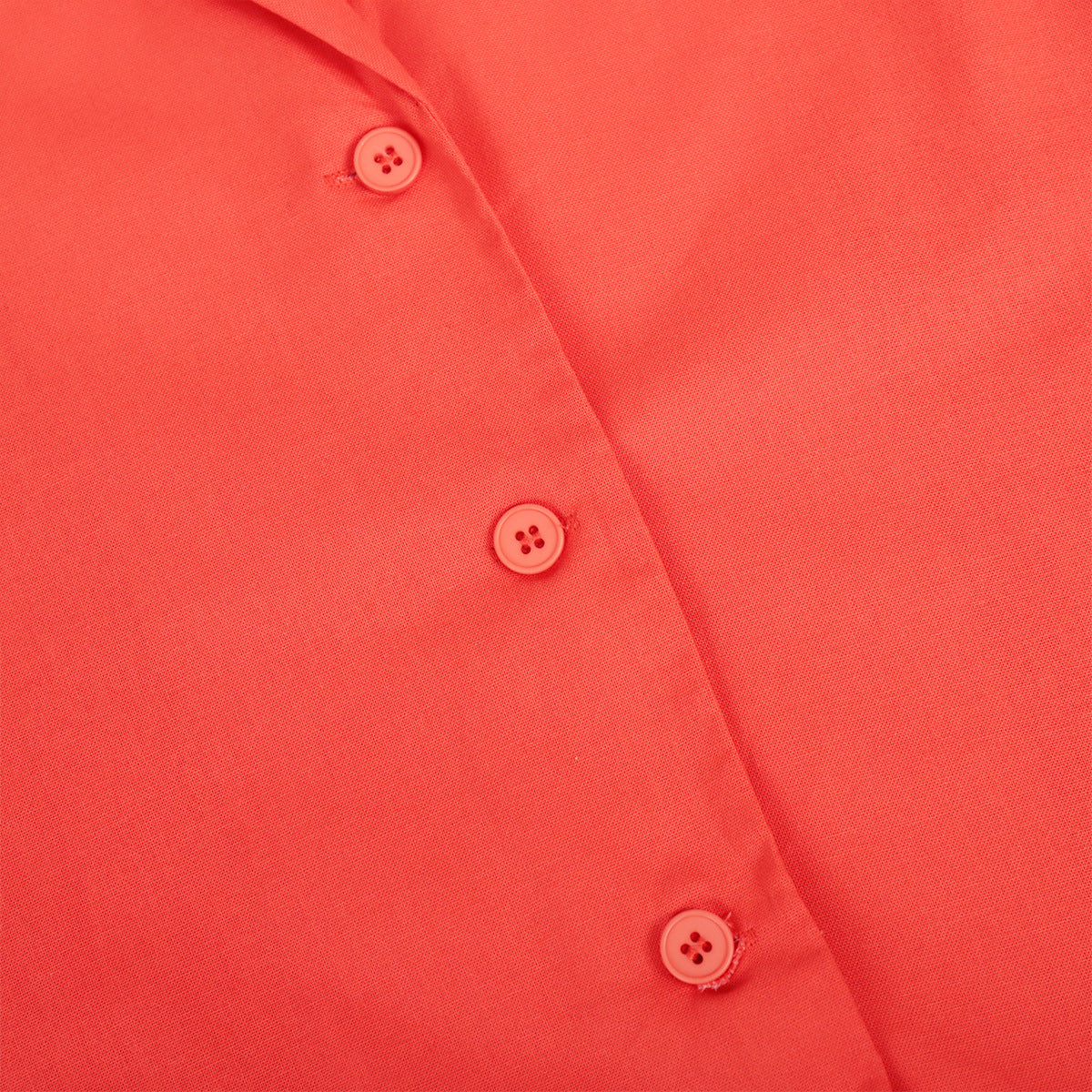 Cotton shorts suit women's lapel loose single-breasted Shirt high waist straight pants two-piece set