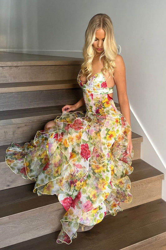 Sabrina Floral Maxi Dress