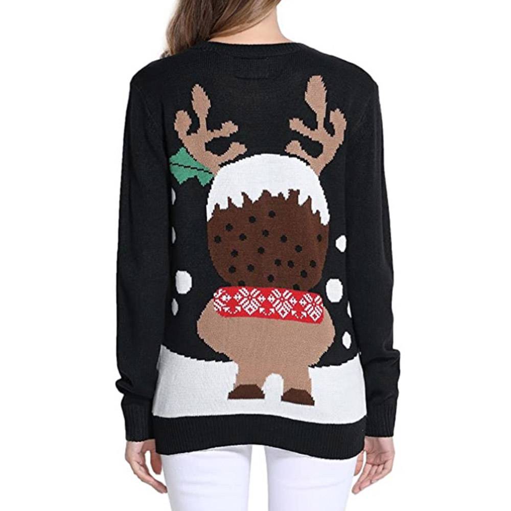 Merry Christmas Sweater | Regular Mid-Length Women's Sweater