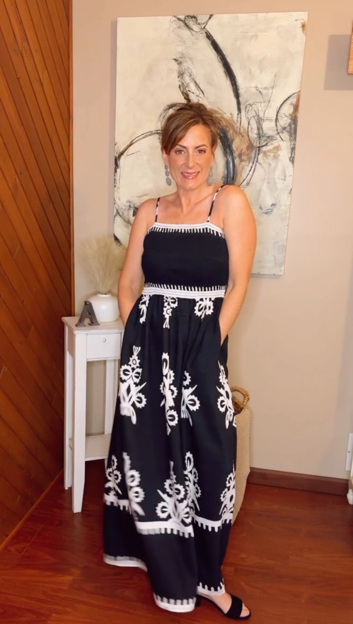 Casual Boho Spaghetti Strap Wide Leg Jumpsuit(Buy 2 Free Shipping)