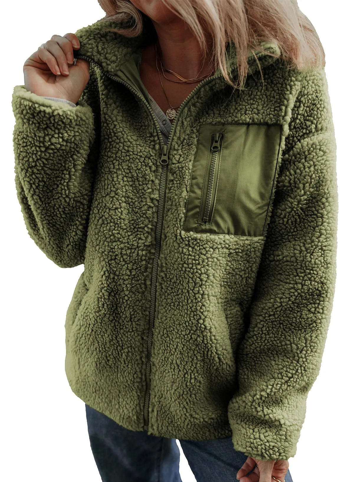 Women's Winter Full Zipper Fleece Jackets (Buy 2 Free Shipping) 