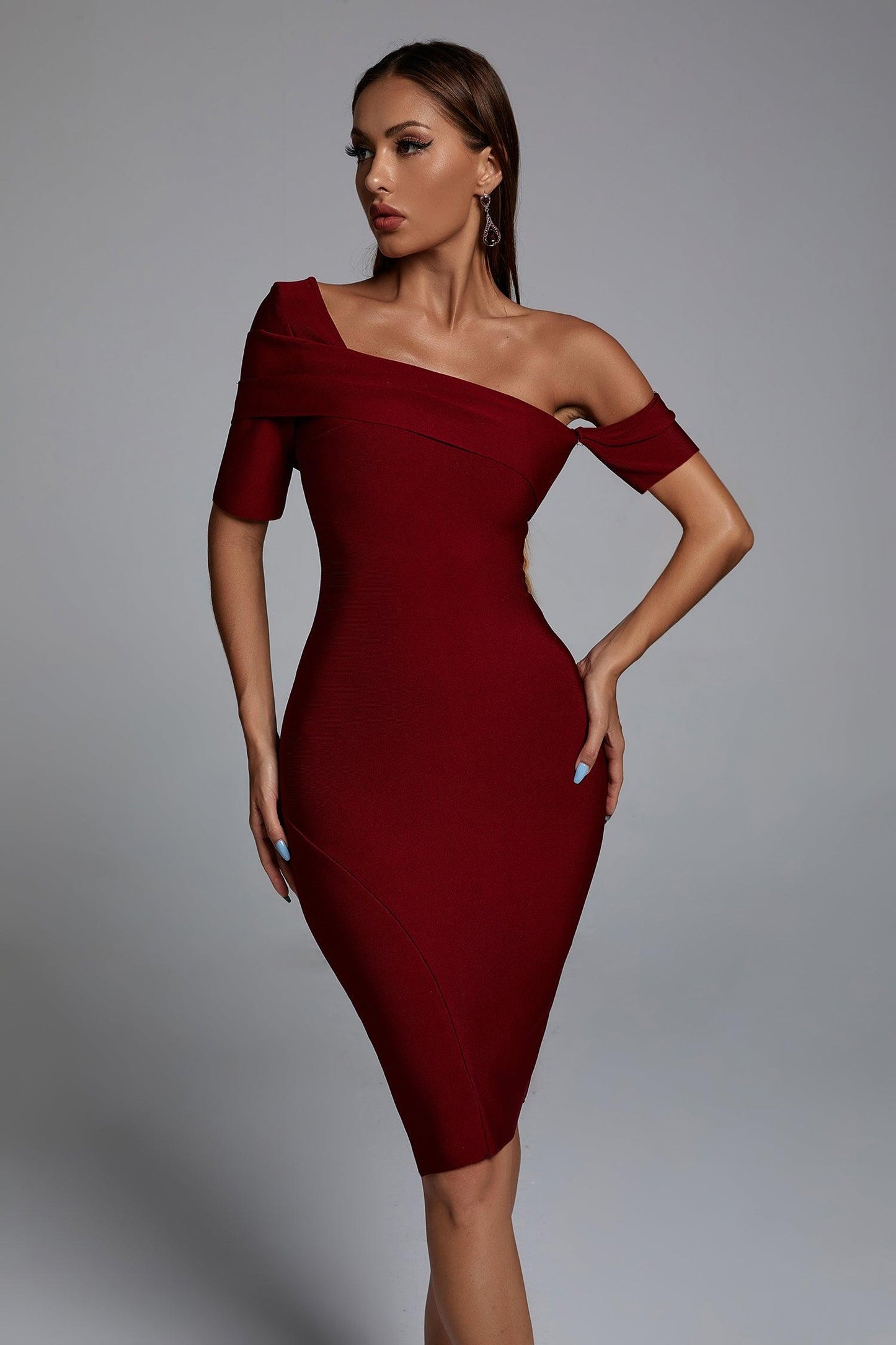 Ada Midi Bandage Dress - Bellabarnett