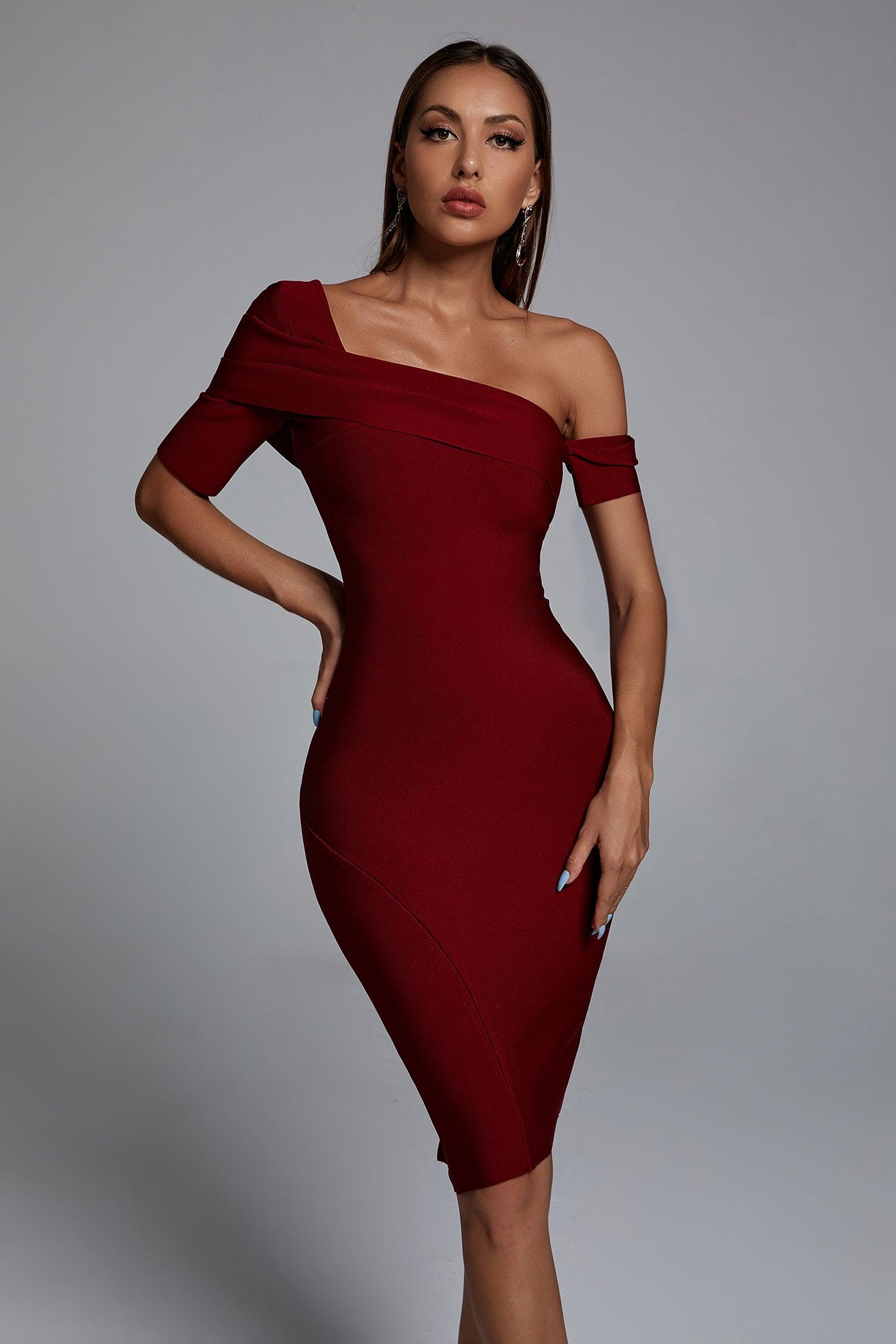 Ada Midi Bandage Dress - Bellabarnett