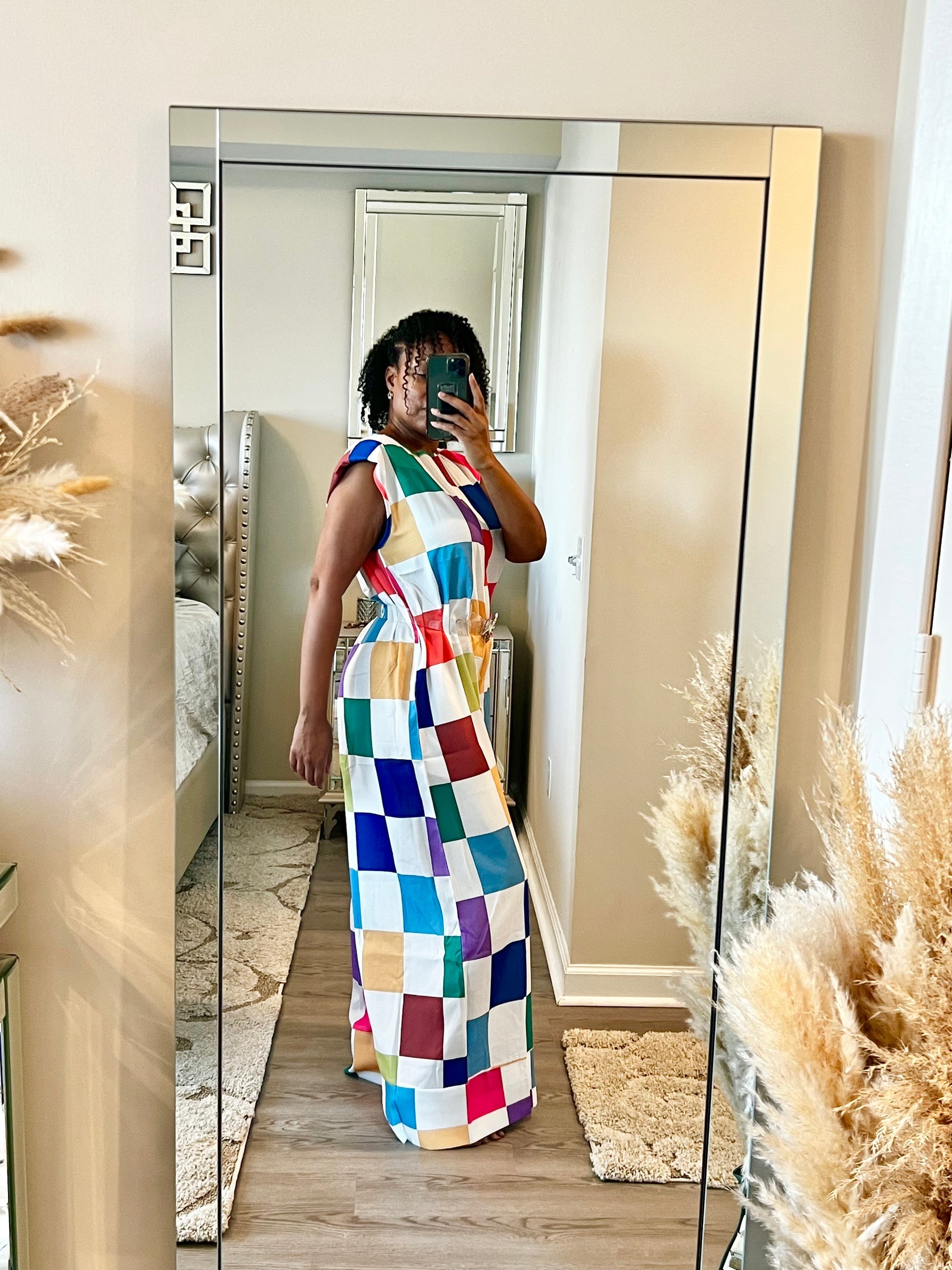 Casual Sleeveless Plaid Wide-Leg Jumpsuit(Buy 2 Free Shipping)