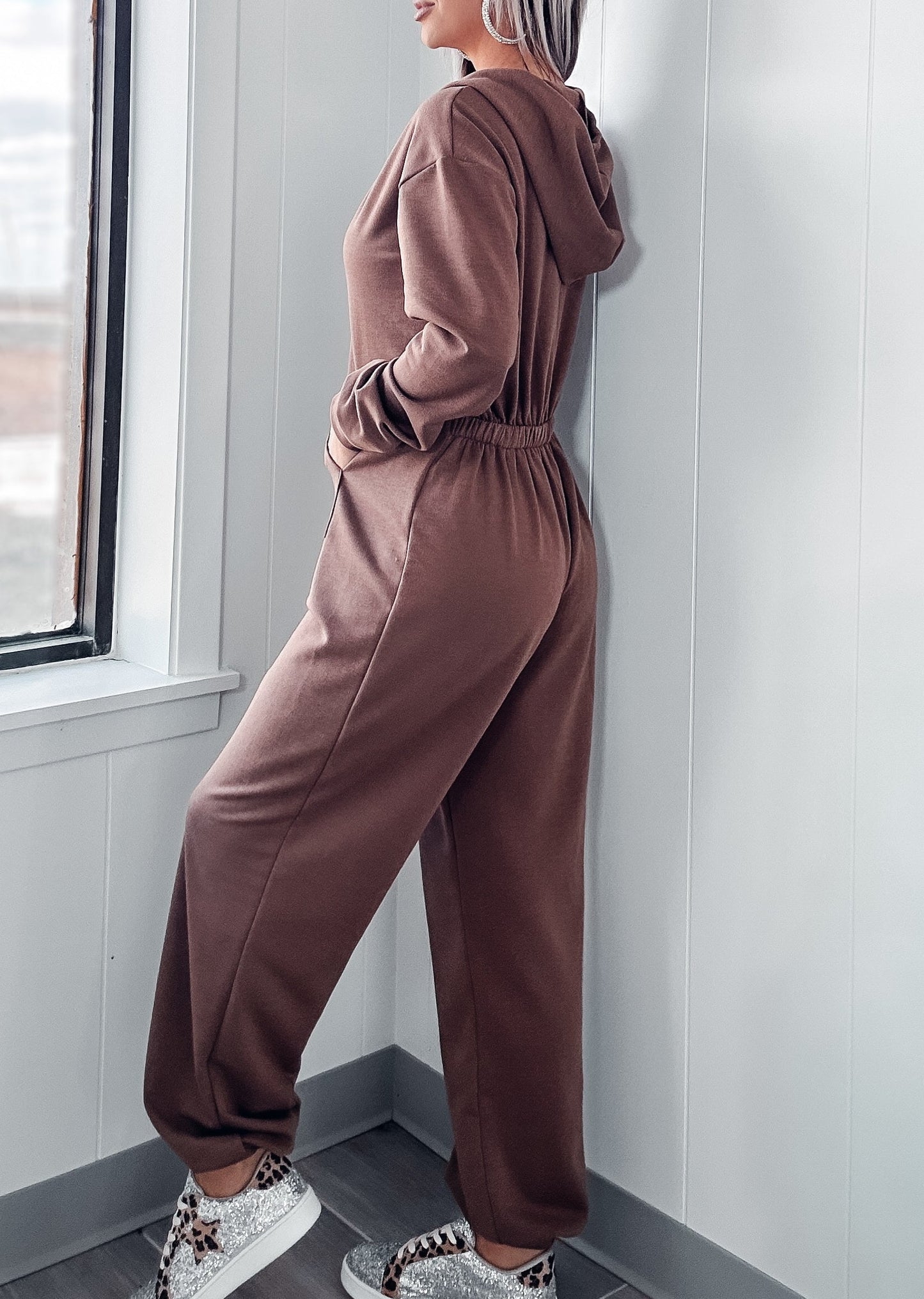 Black Friday Sale 80% OFF - Cozy Days French Terry Jumpsuit 