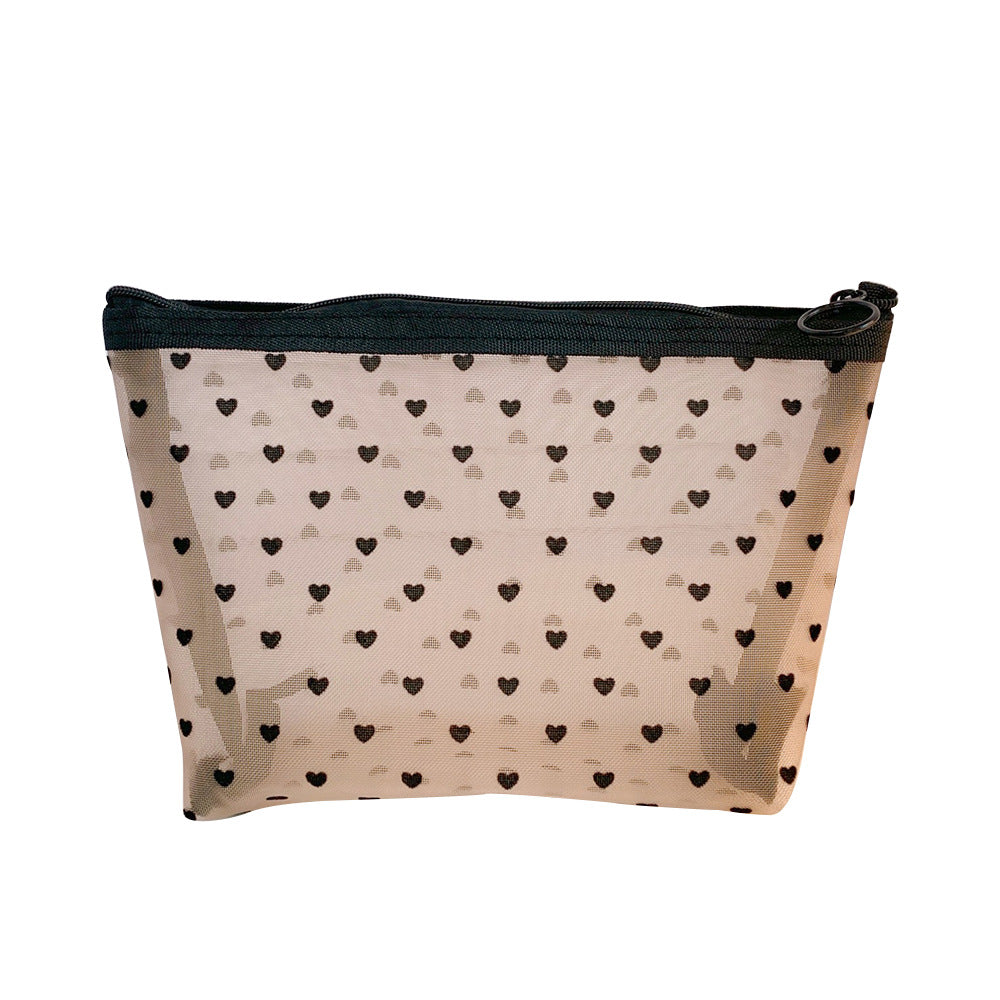 Mesh cosmetic bag