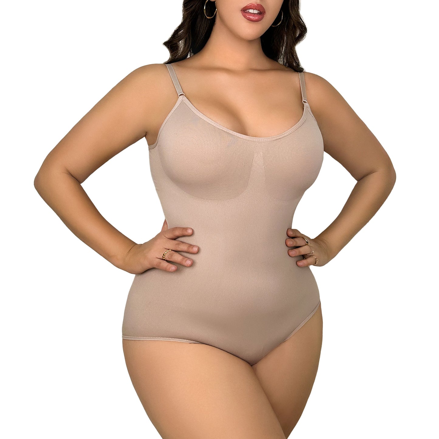 Seamless one-piece shapewear Belly and hip lift Shaping elastic slimming clothes Body corset