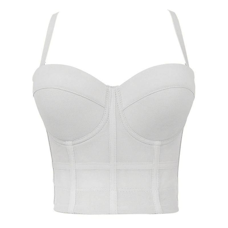 Bra camisole inner bra one-piece top beauty back tube top sexy inner wear corset underwear