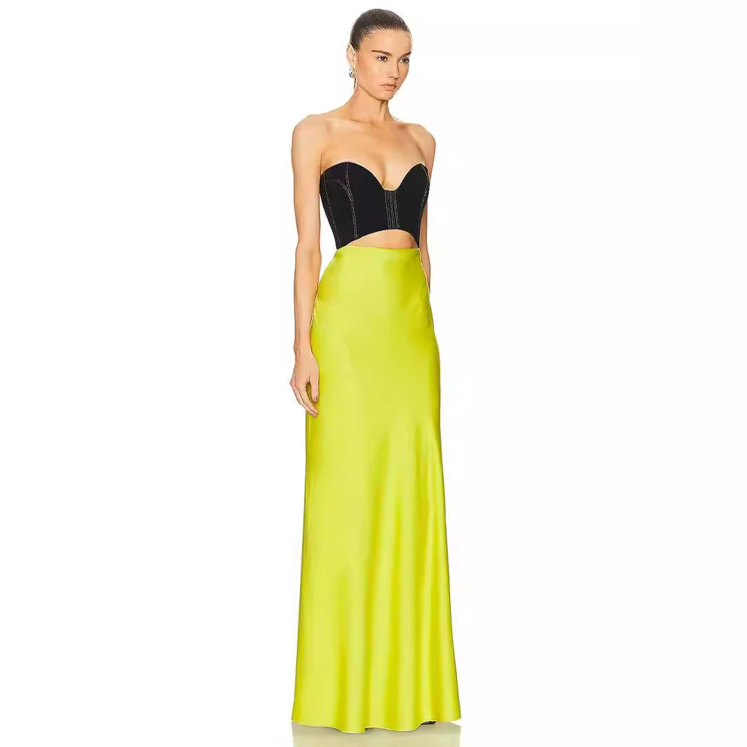 Women's French-Style Tube Top Dress Summer party