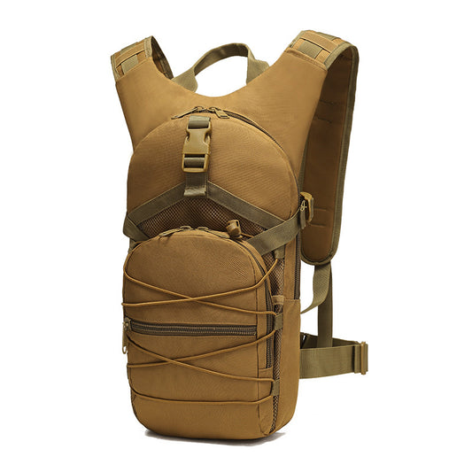 Outdoor cycling bag, camouflage waterproof Oxford cloth small backpack women's bag outdoor portable tactical backpack