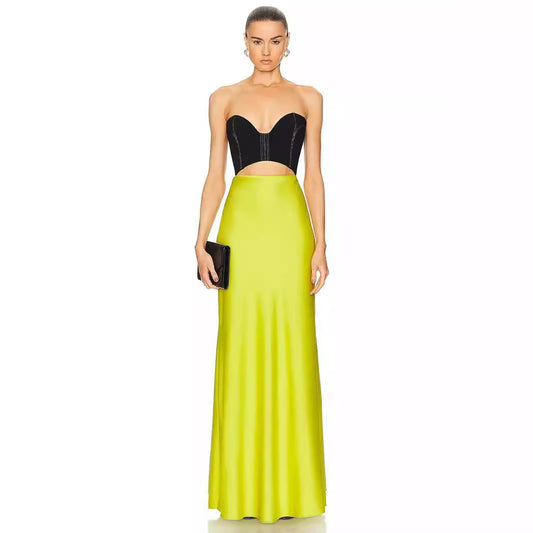 Women's French-Style Tube Top Dress Summer party