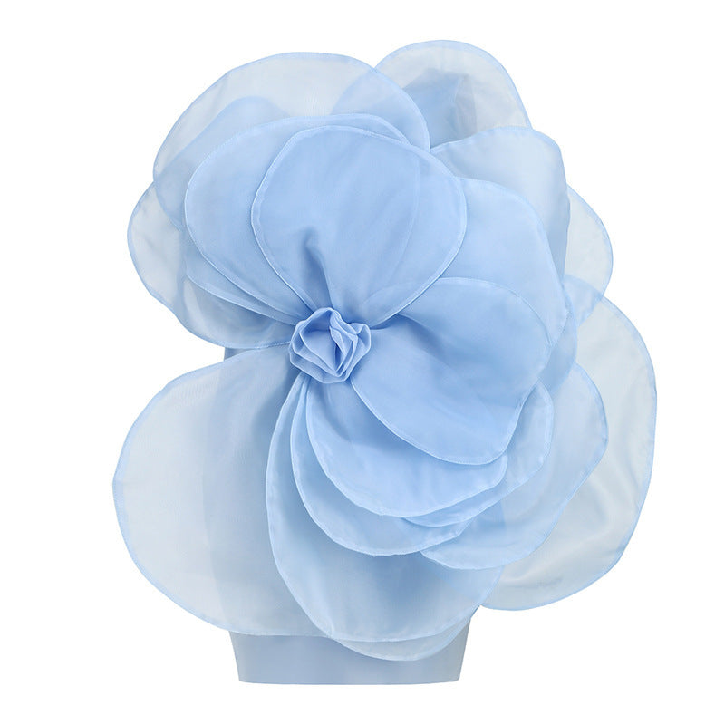 Super Big 3D Petal Dress One Shoulder Bodycon Slim Dress