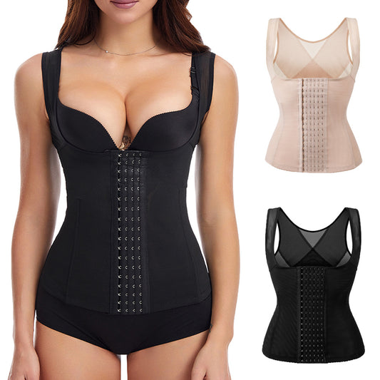 Shapewear Top Thin Traceless Shapewear Women's Belly and Body Shaping Waist Vest Corset