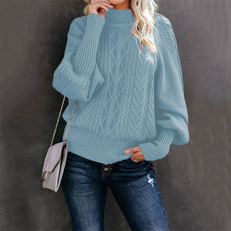 winter sweater women ladies casual wool warm knit tops