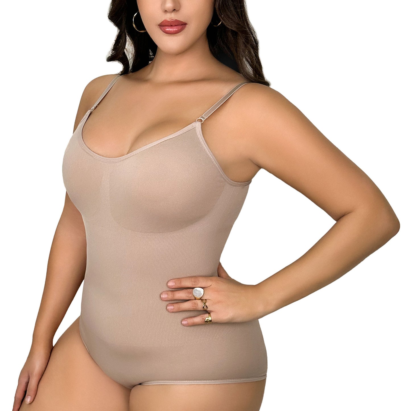 Seamless one-piece shapewear Belly and hip lift Shaping elastic slimming clothes Body corset