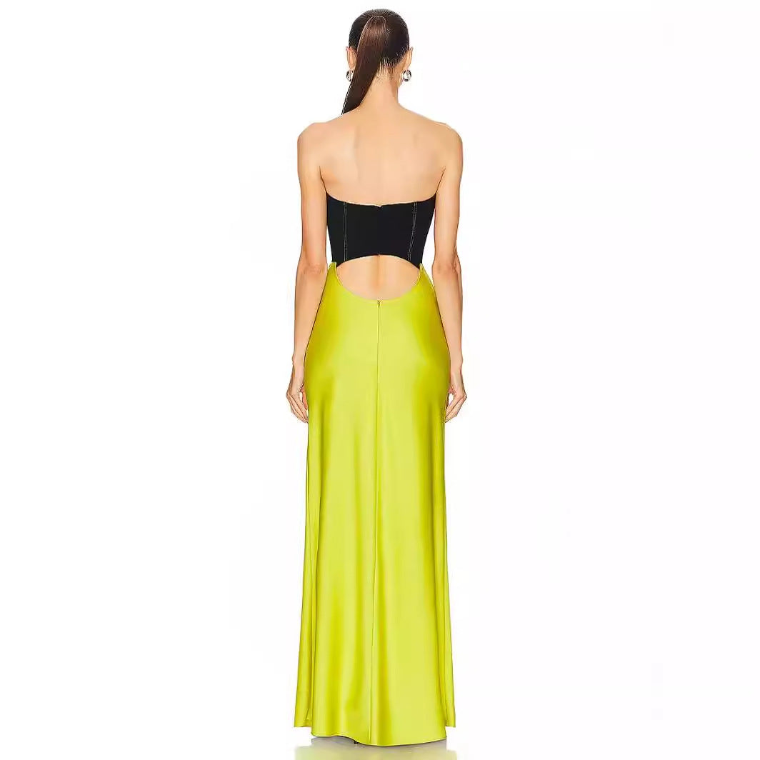 Women's French-Style Tube Top Dress Summer party