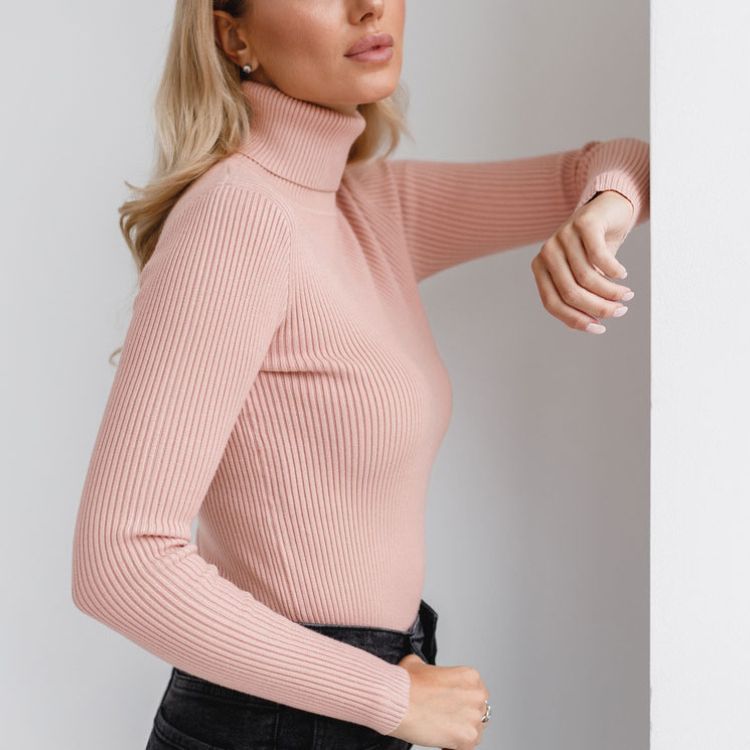 Turtleneck sweaters bottoming shirt autumn turtleneck pullover women