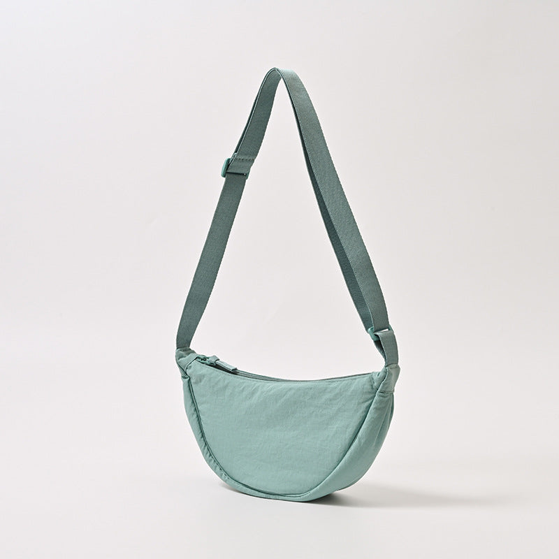 Female messenger bag Xiaohongshu nylon dumpling bag student shoulder bag cloth bag