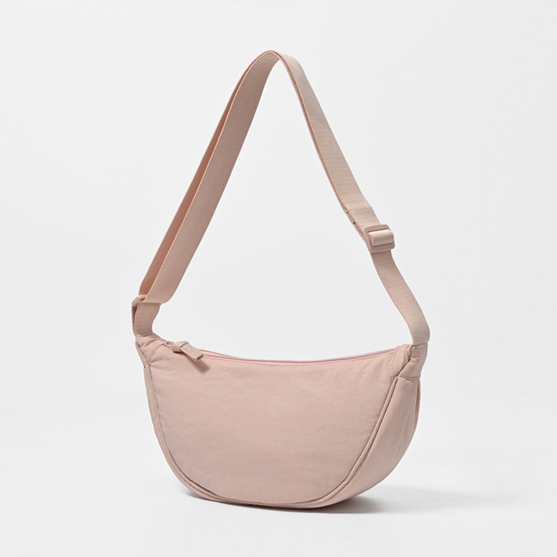 Female messenger bag Xiaohongshu nylon dumpling bag student shoulder bag cloth bag