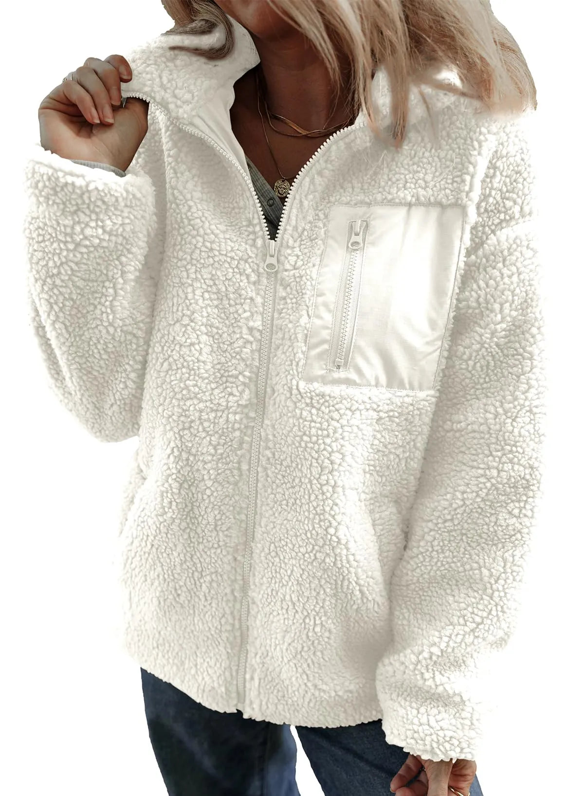Women's Winter Full Zipper Fleece Jackets (Buy 2 Free Shipping) 