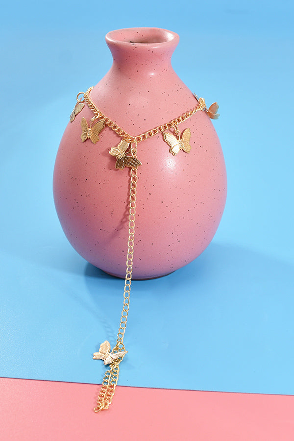 Chic Butterfly Bracelet & Ring Suit