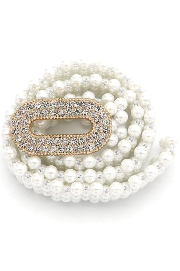 Elegant and Stylish Pearls Belt