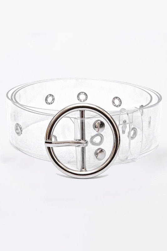 Casual Versatile Solid perforated Belt