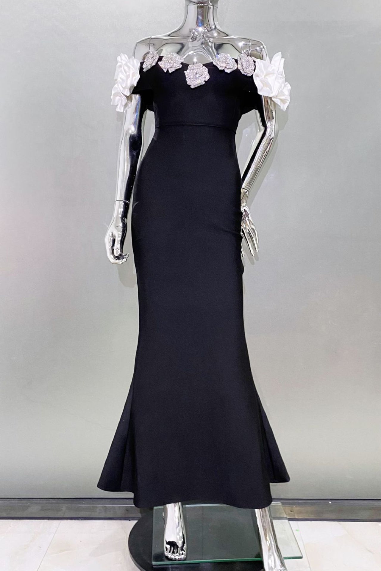 Nova Off Shoulder Maxi Dress