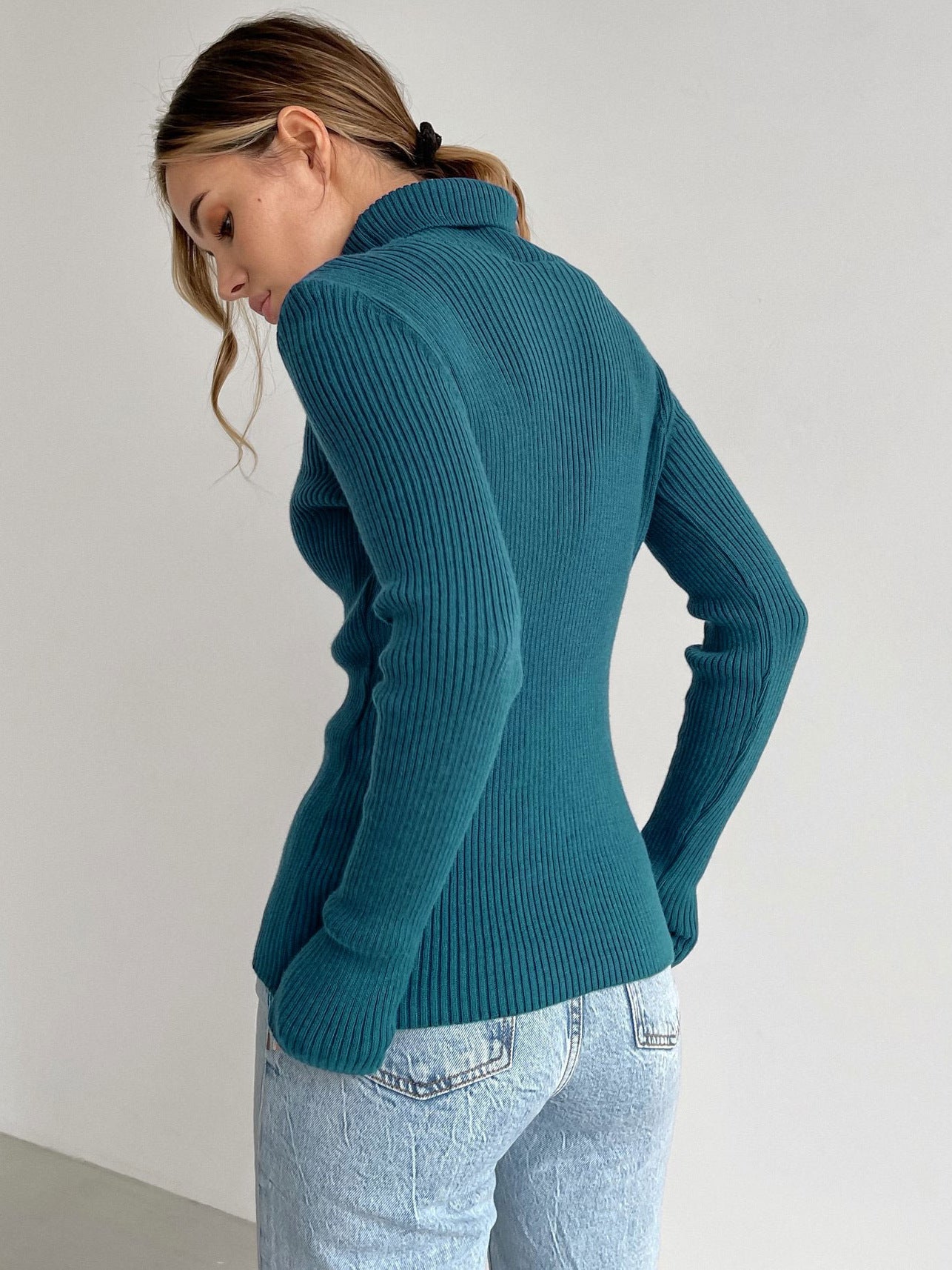 Turtleneck sweaters bottoming shirt autumn turtleneck pullover women