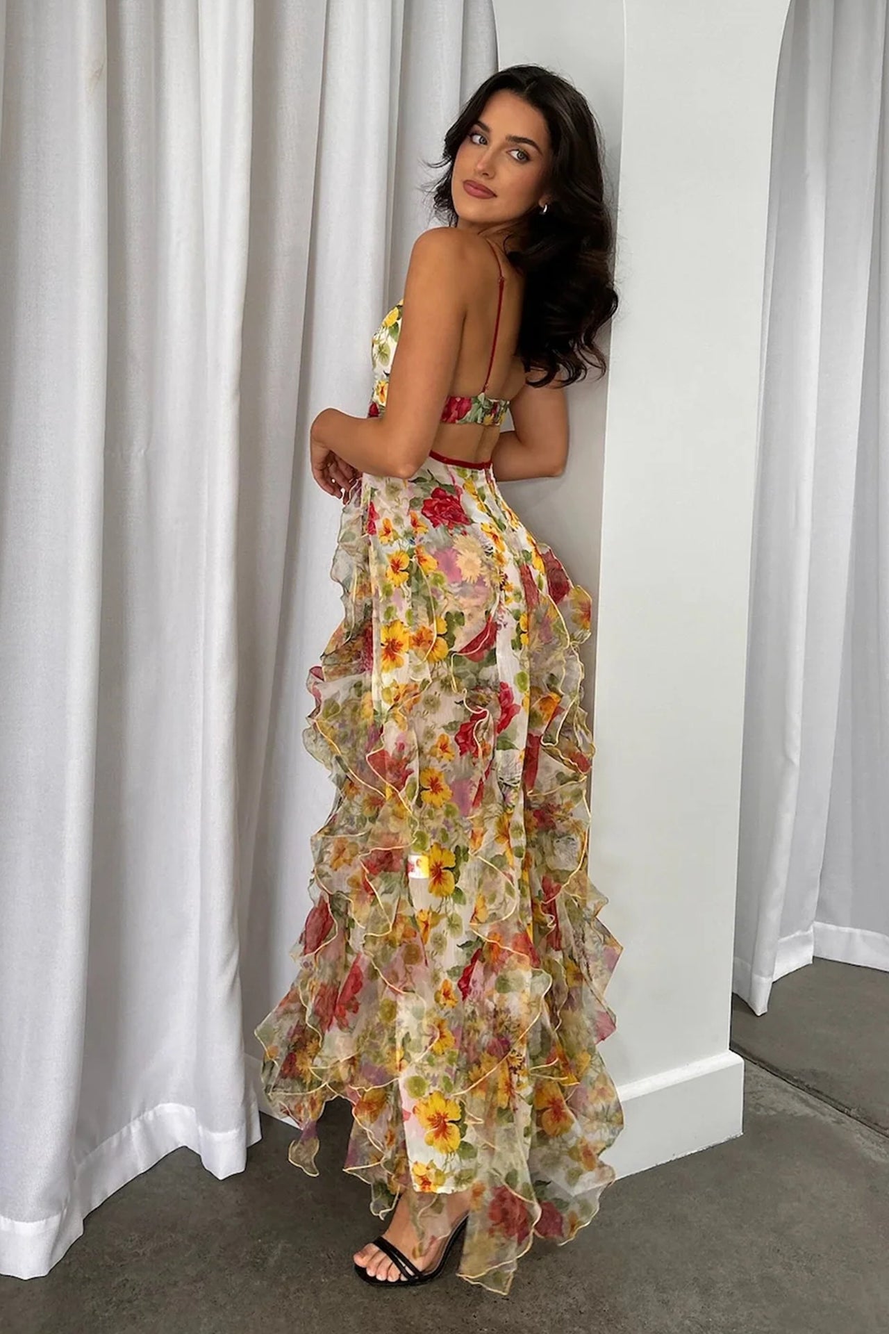 Sabrina Floral Maxi Dress