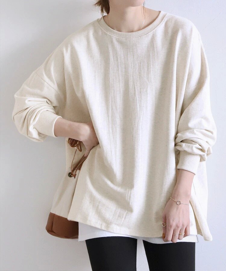 Casual Cotton Long Sleeve Sweatshirt