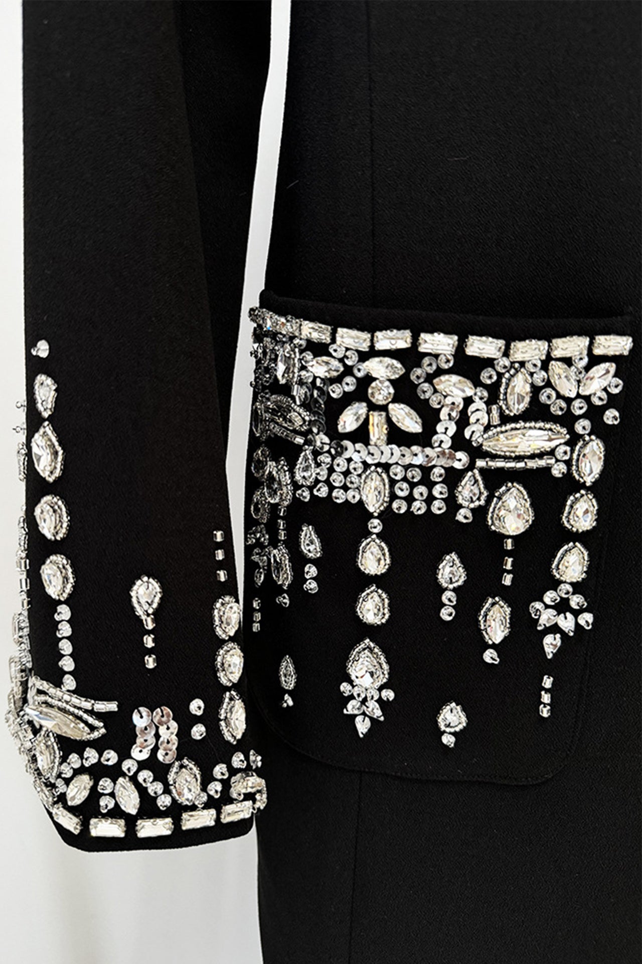 Junita Long Sleeve Blazer Maxi Dress