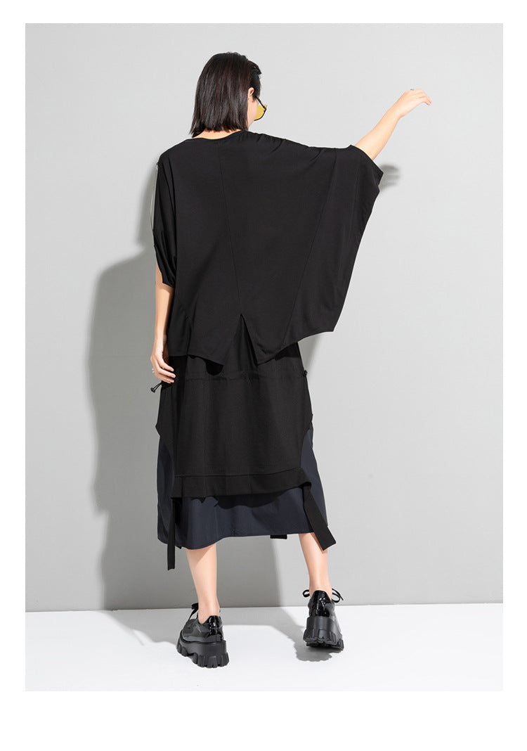 Comfortable and Breathable Batwing Sleeve Top
