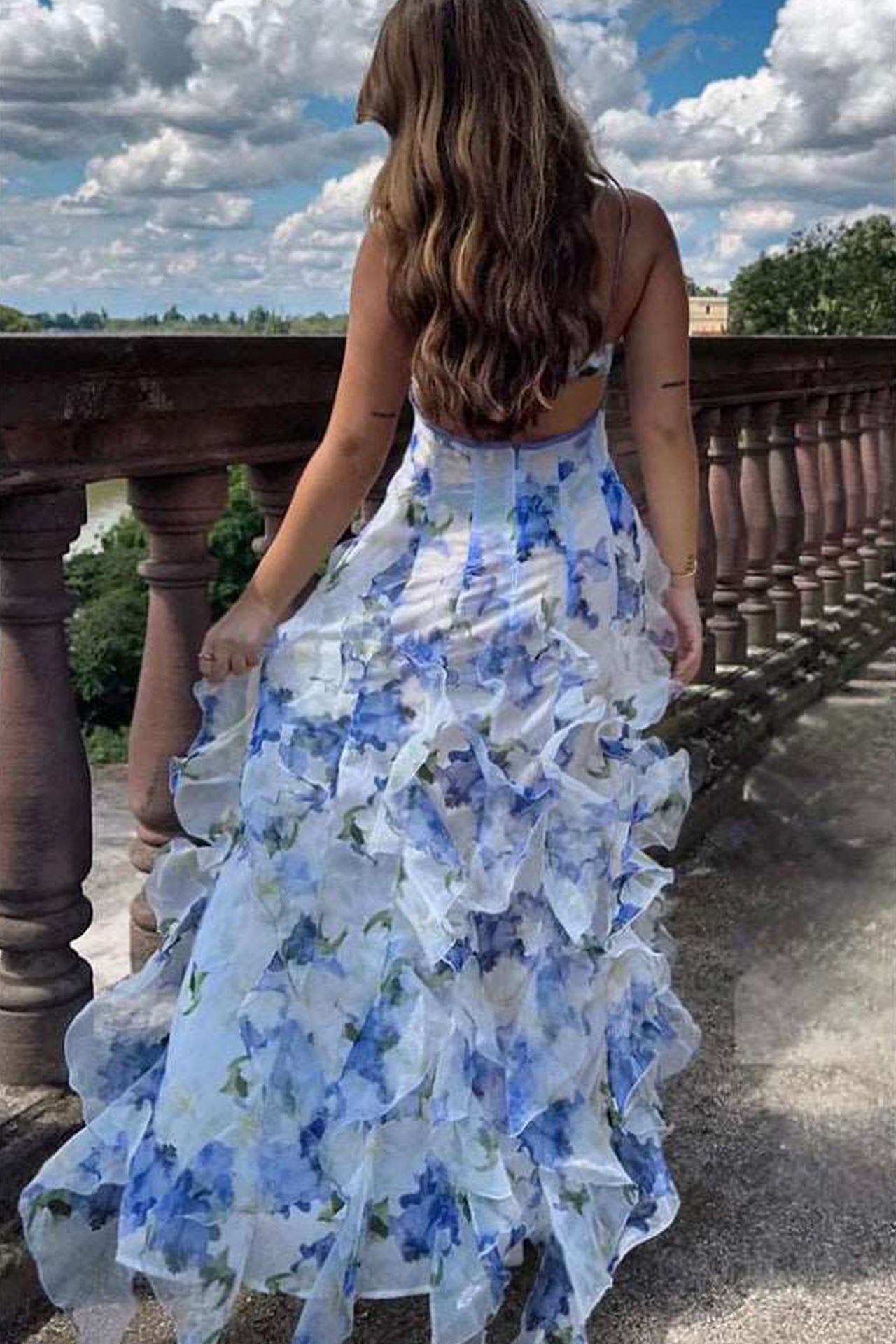 Rhea Floral Midi Dress