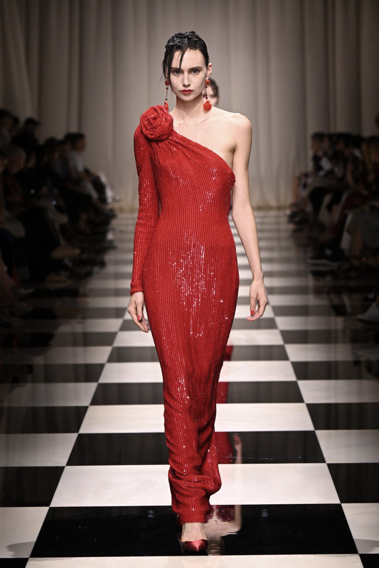 Arya Rose Sequined Maxi Dress