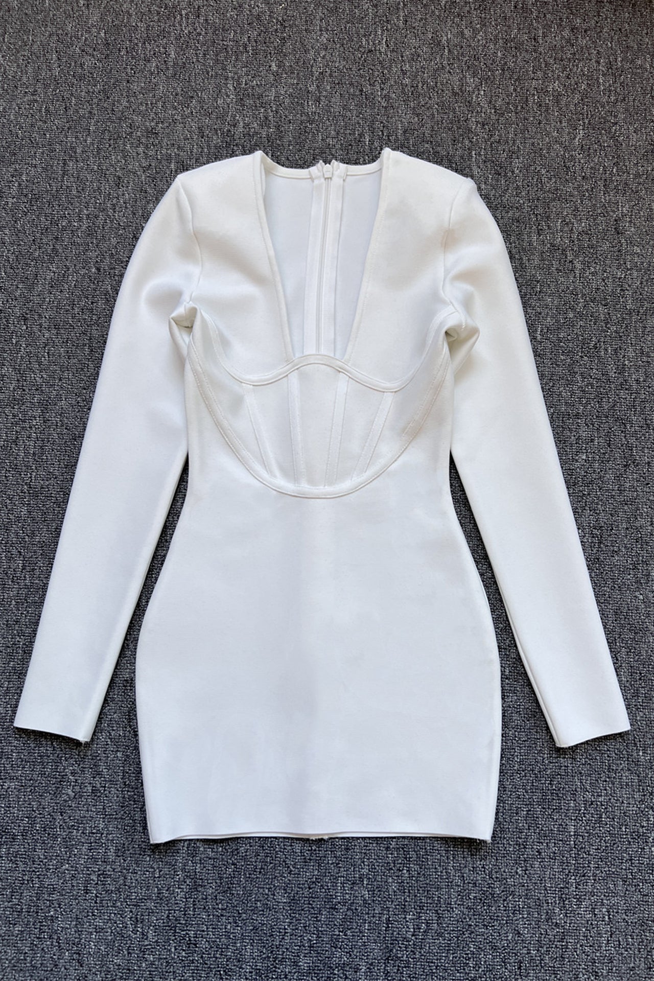 Leilani Fishbone Mini Dress