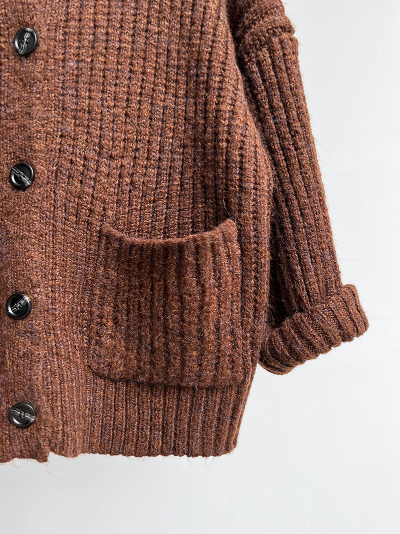 Loose Wool Turtleneck Sweater Outerwear