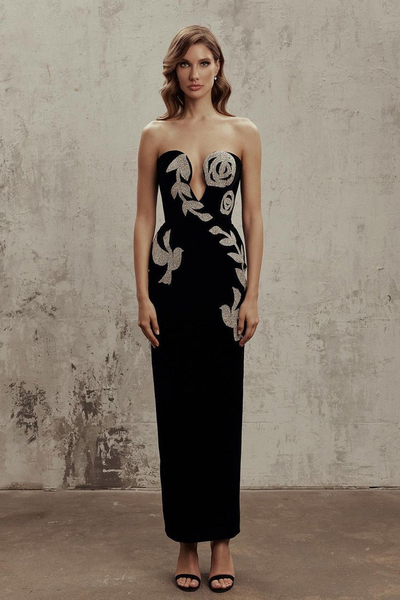 Paulina Embellished Maxi Dress